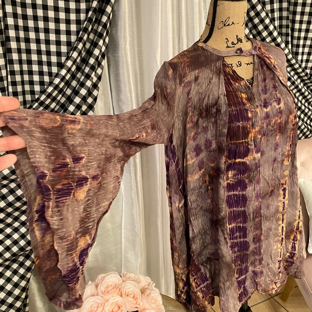 NWT UMGEE bohemian boho style tunic top